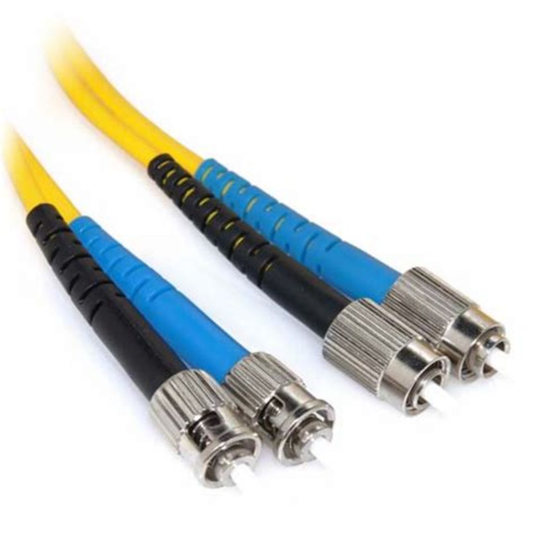 Grove 25 m FC-FC OS1/OS2 duplex patch lead for reliable long-distance singlemode fibre connections in 10 Gbps networks