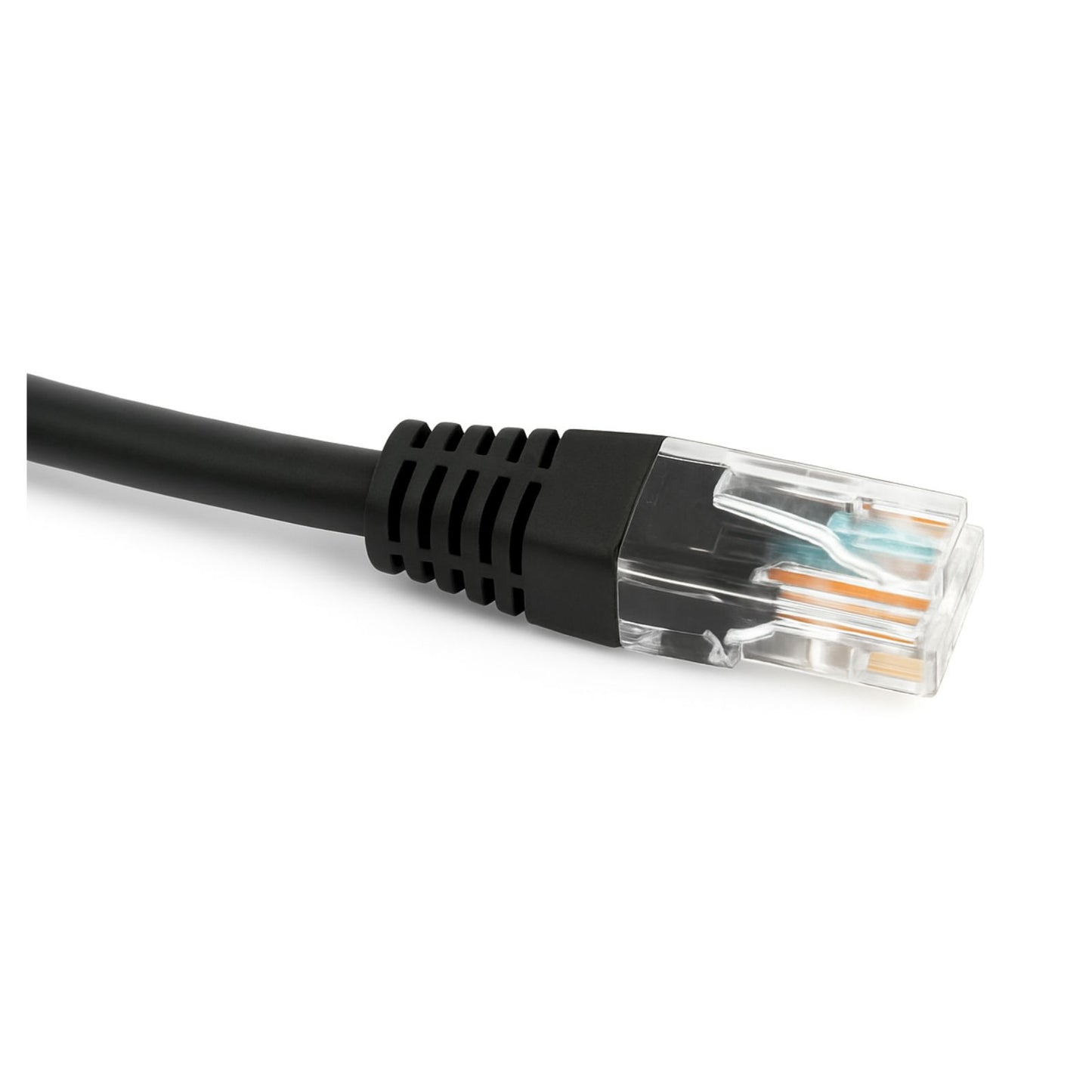 1.5M Cat6 Patch Lead black, LSZH Ethernet cable, 28AWG, 1Gbps, PoE compatible for reliable network connections