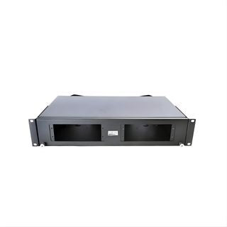 Grove 48 Port 2RU Sliding Fobot with sliding tray for 19-inch racks, ideal for high-density fibre optic termination and cable management.