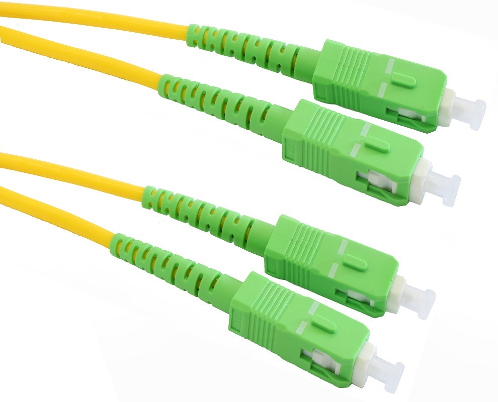 The 5M SCA-SCA OS1/OS2 Duplex Patch Lead is a high-quality 5-meter fiber optic cable designed for single-mode applications requiring long-distance, high-speed data transmission