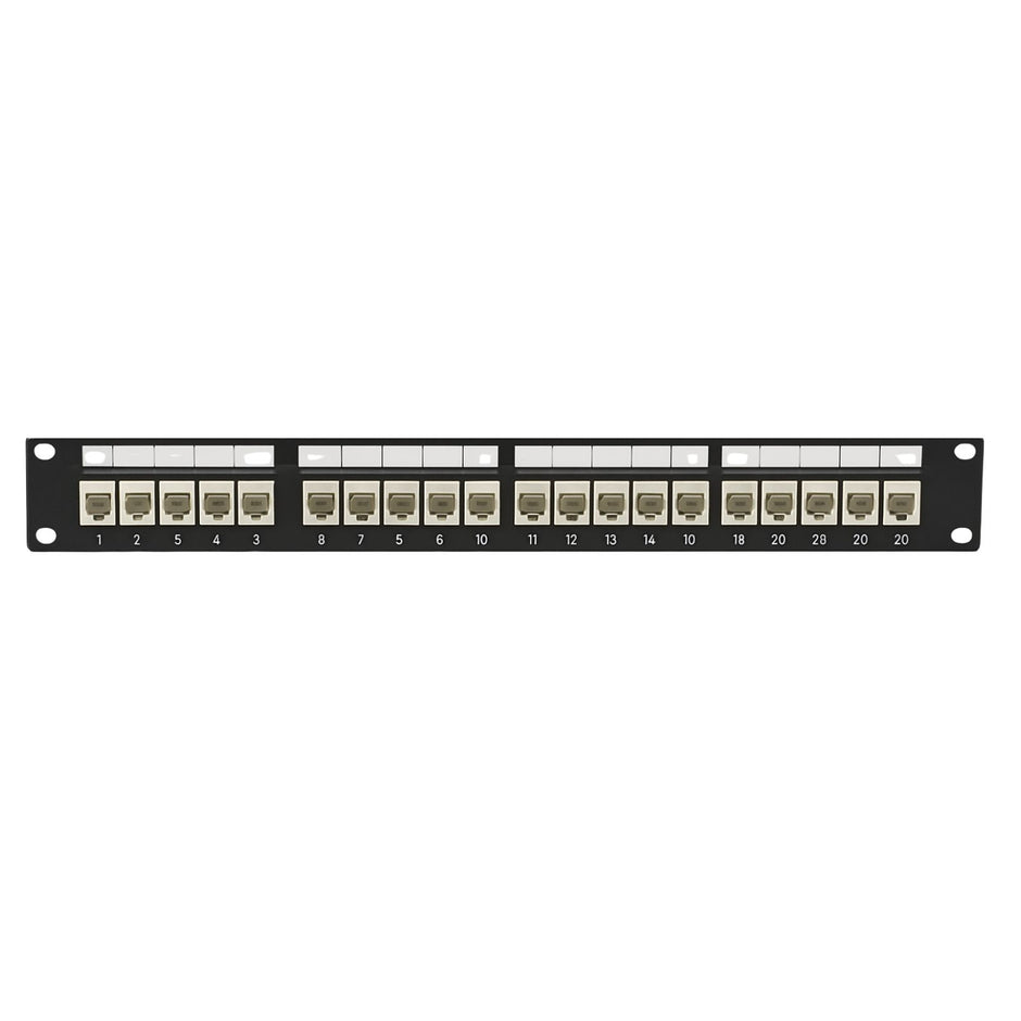 Cat6 Patch Panel Rear Grove Cat6 Patch Panels | Rack-Mount Ethernet Network Panels – Grove ...