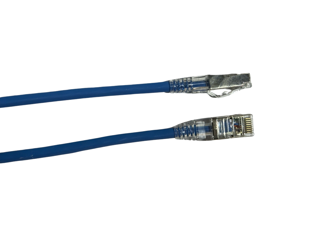 The Cat6A Thin S/FTP Patch Lead 28AWG is designed for high-speed, high-density networking environments where space is limited.