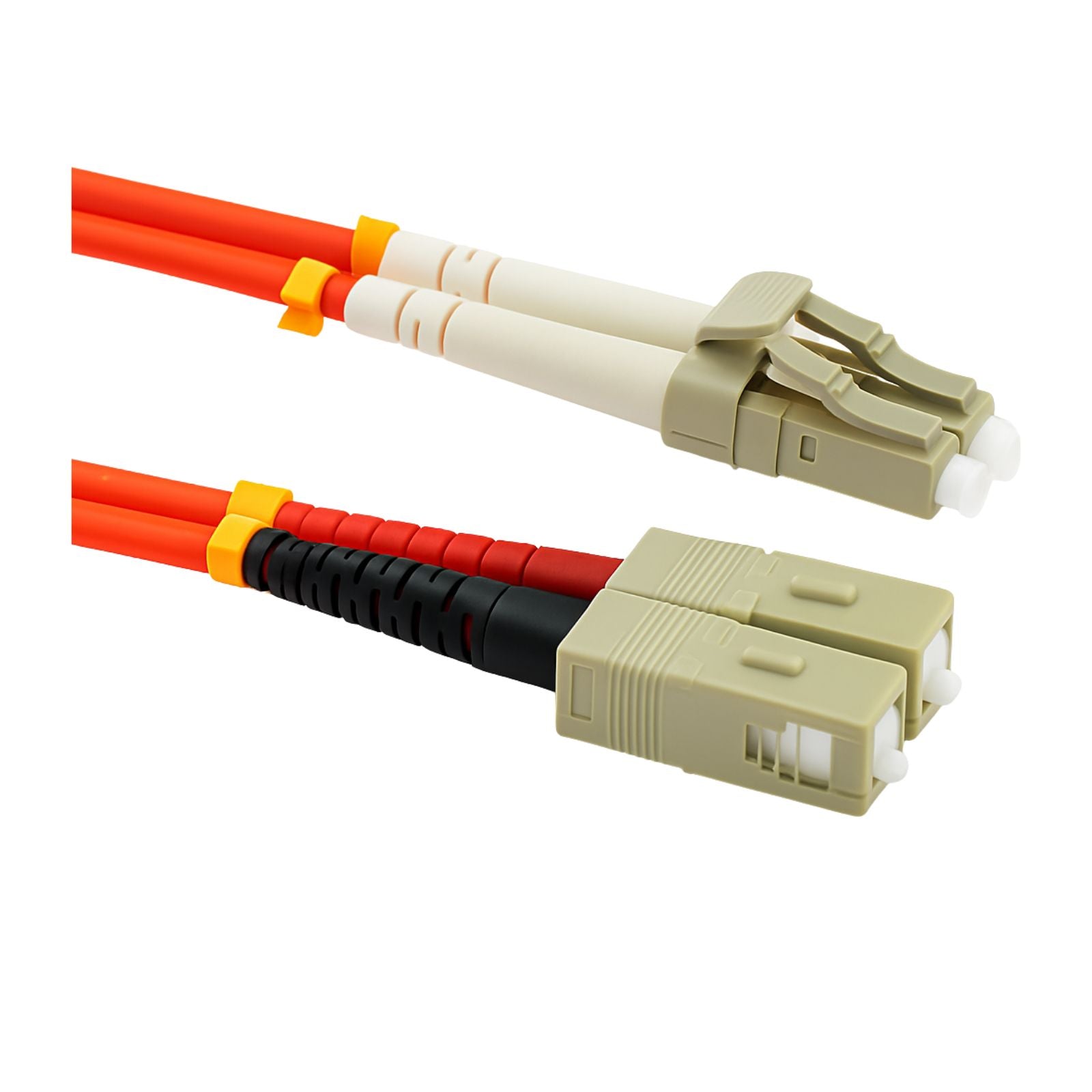2 m SC-LC OM1 MM duplex patch lead with 62.5/125 µm fibre for reliable network and data connections