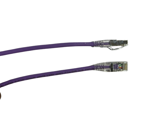 The Cat6A Thin S/FTP Patch Lead 28AWG is an ultra-slim, high-performance Ethernet cable designed for data-intensive applications