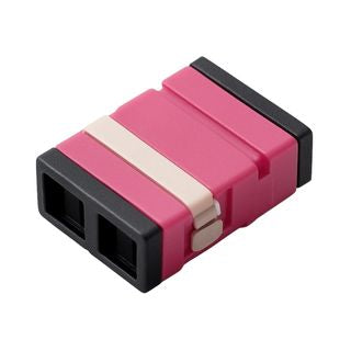 Grove SC MM OM4 Duplex Flangeless Coupler — low-loss multimode fibre adapter for SC duplex connectors in patch panels or wall plates.